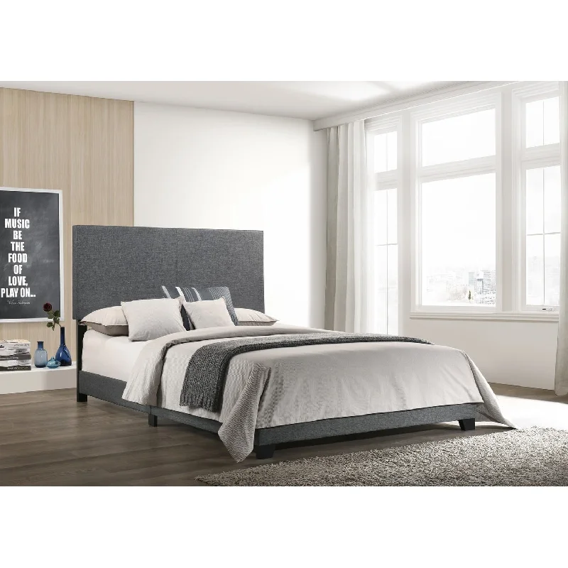 Evon Upholstered Panel Bed