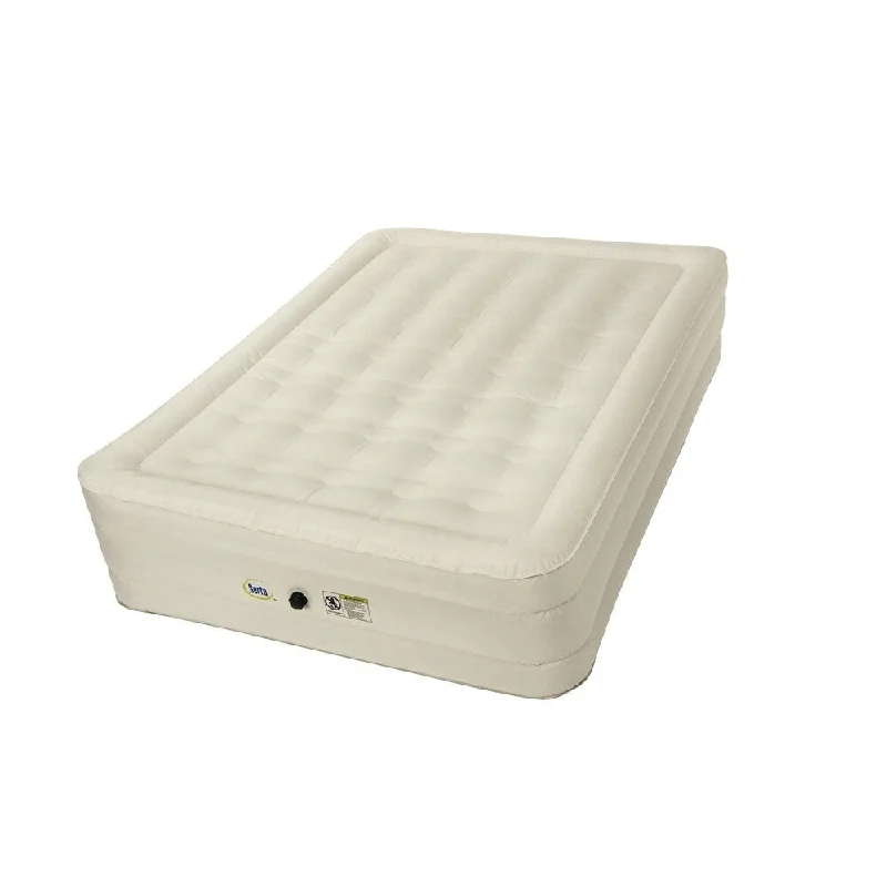 Serta 14-inch Queen-size Airbed with NeverFLAT Fabric Technology