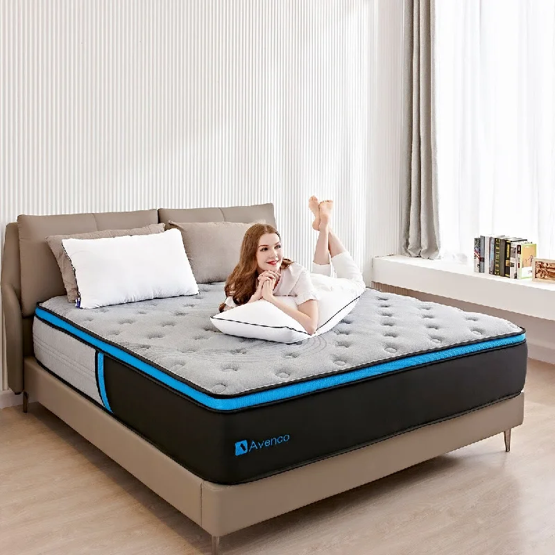 10 inch Hybrid Mattress Innerspring and Gel Memory Foam in a Box