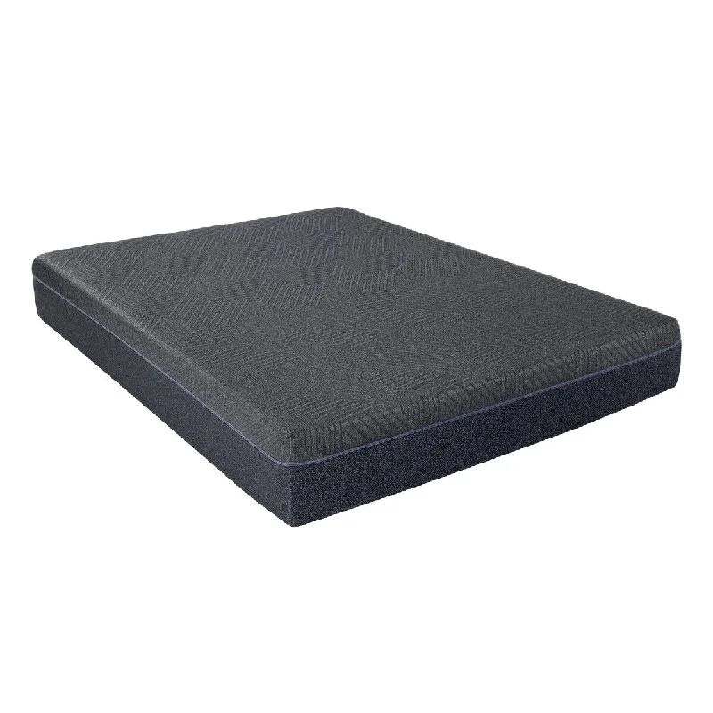 11inch Queen Mattress Green Tea Gel-Infused Memory Foam Mattress, Gray, Mattress in a Box