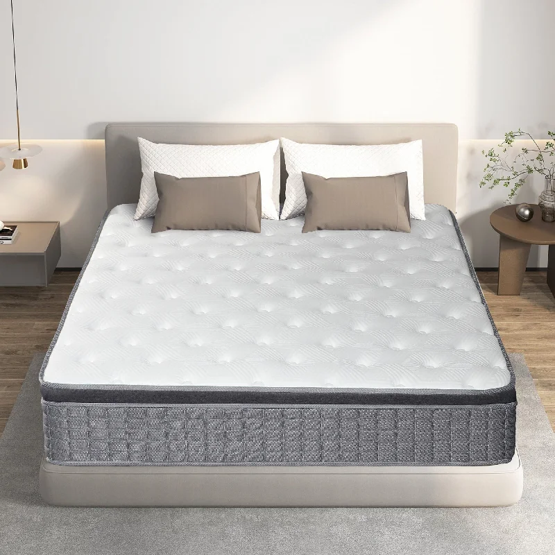 12 Inch Twin Full Queen King Mattress in a Box Hybrid Mattress