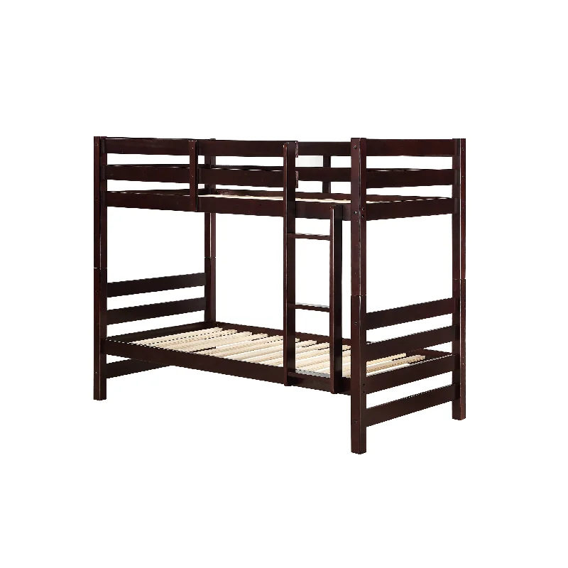 ACME Ronnie Twin/Twin Bunk Bed in Espresso