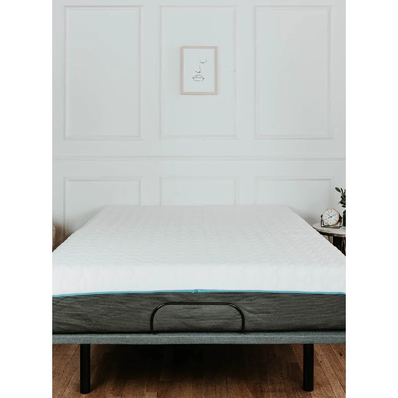 Copper Infused 12 In Soft Memory Foam Twin Mattress