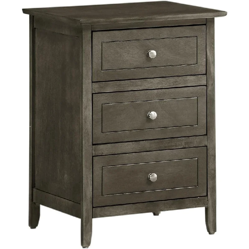 Daniel 3 Drawer Nightstand 15"D x 19"W x 25"H