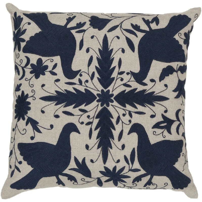 Decorative Calvert 20-inch Feather Down or Poly Filled Throw Pillow