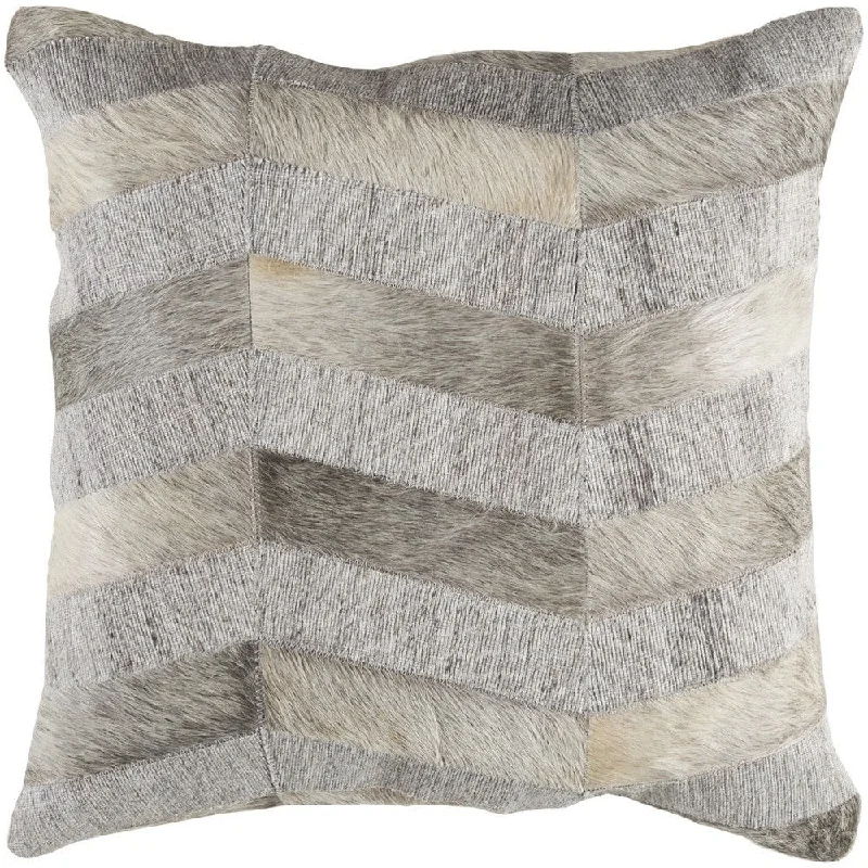 Decorative Schley 18-inch Feather Down or Poly Filled Throw Pillow