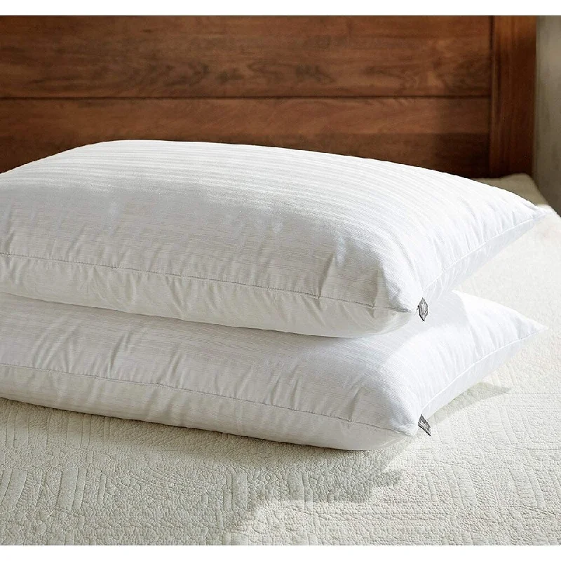 Downluxe Goose Feather and Down Pillows ( Set of 2) - White