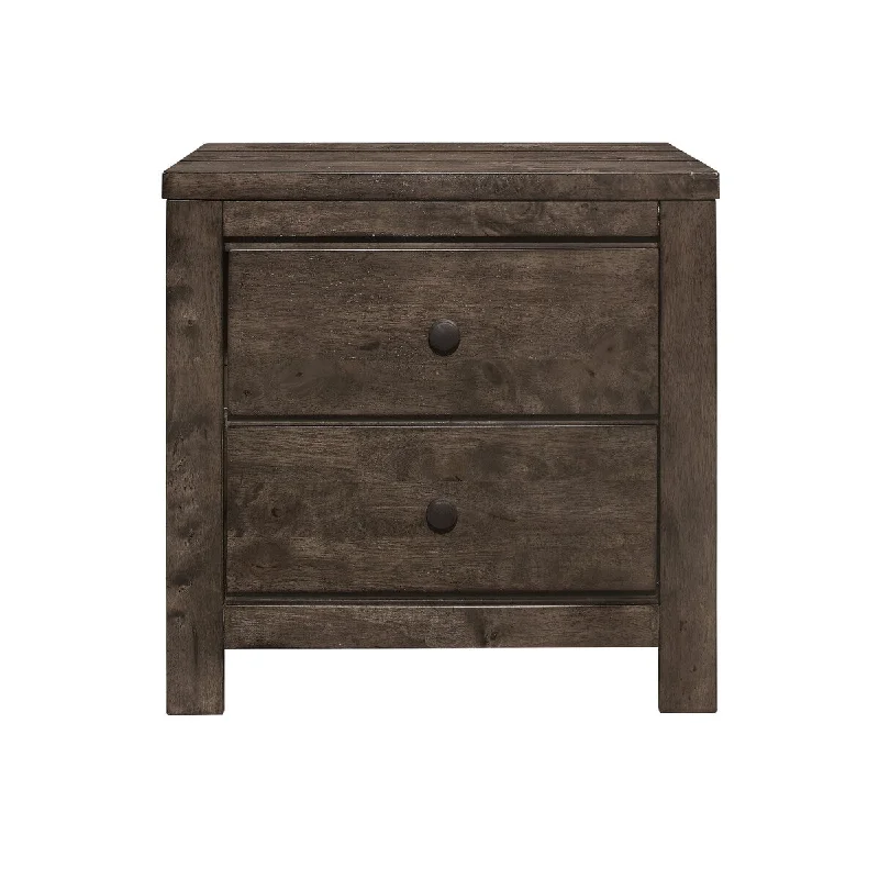 Global Furniture USA Peter Grey Oak Nightstand