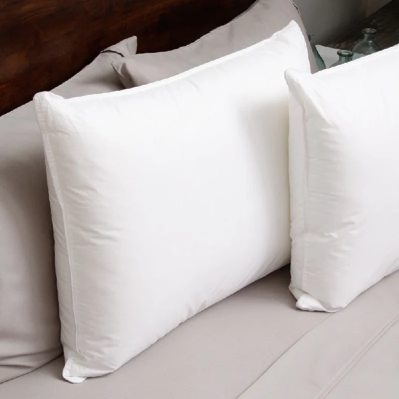 Hotel Madison Twill 300 Thread Count Gel Memory Fiber Pillow (Set of 2)