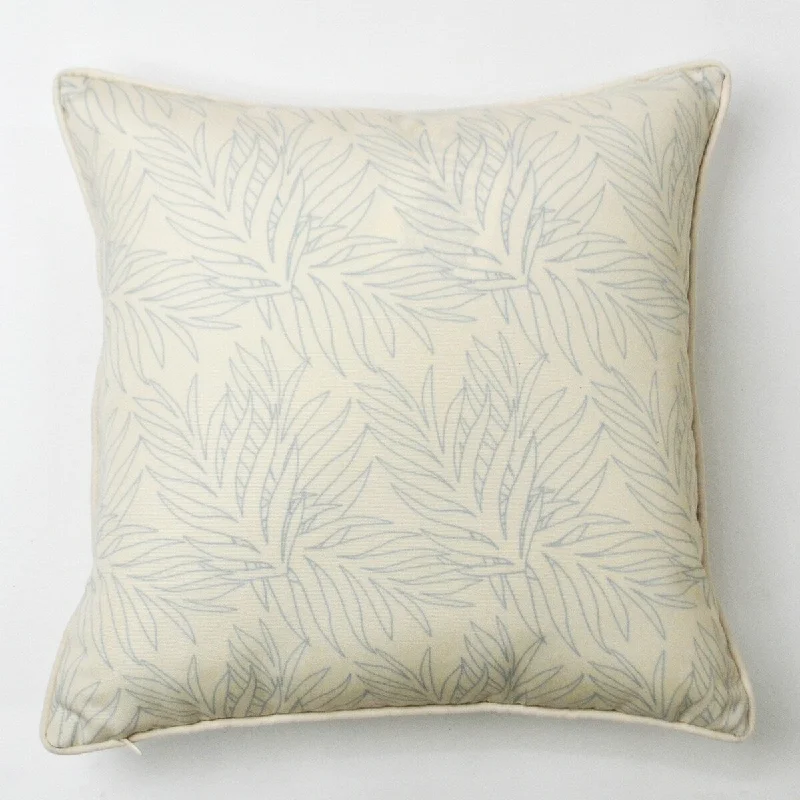 Jiti Outdoor Contrast Color front and Back Palm Leaves Patterned Small Pillows 16 x 16