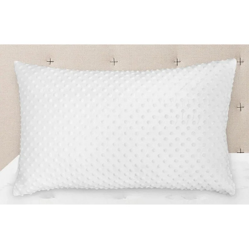 Maison Blanche-Memory Foam Chopped Pillow - White