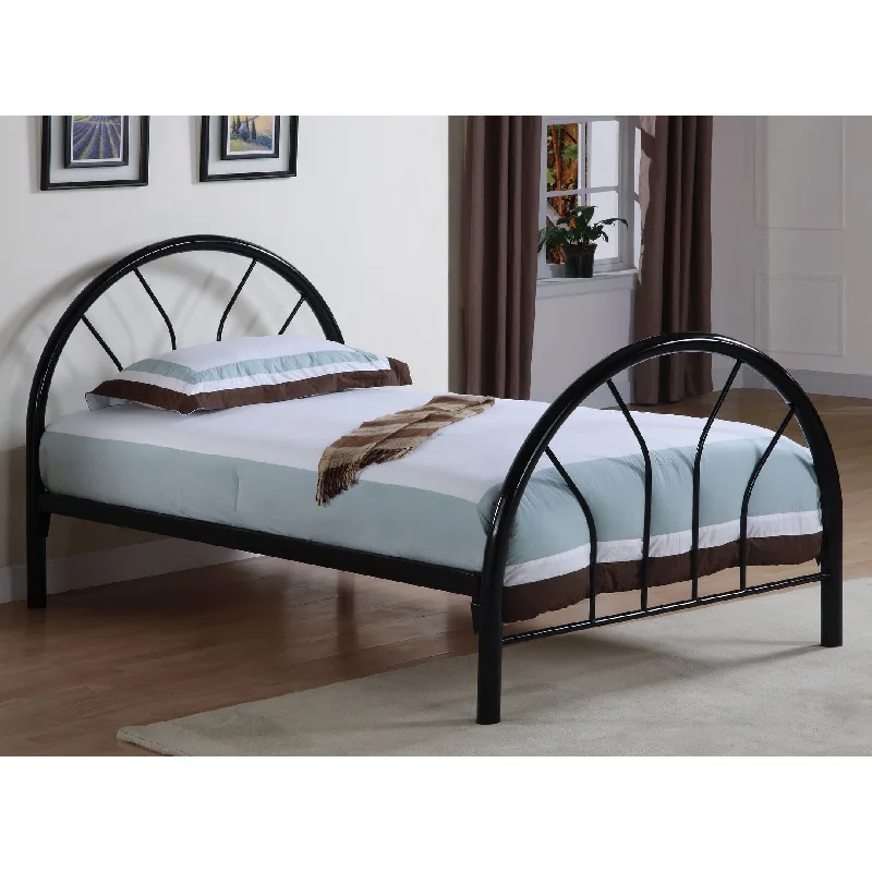 Marjorie Transitional Metal Frame Twin Bed