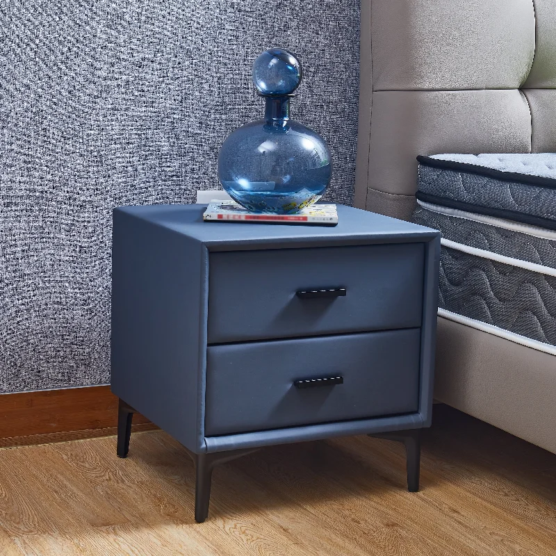 Modern Nightstand with 2 Drawers