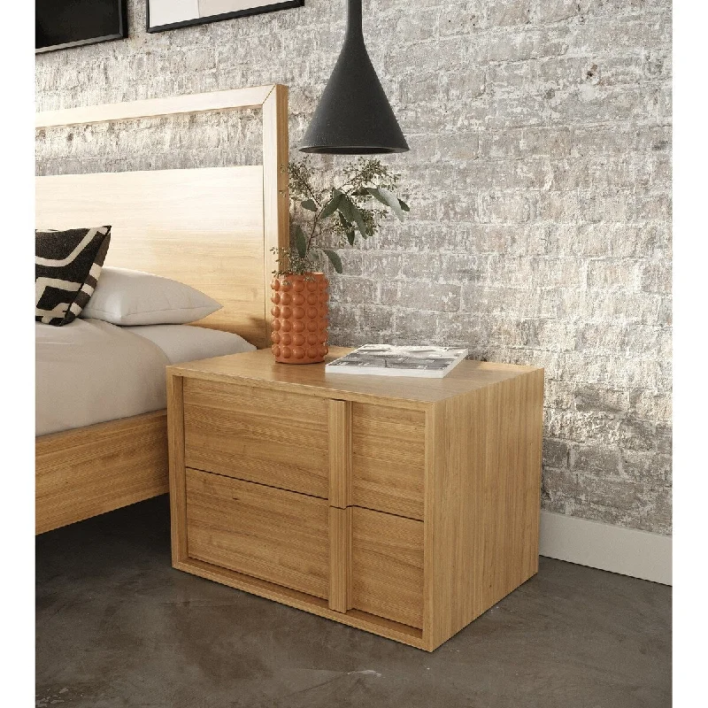 Nova Domus Berlin Modern Natural Oak Nightstand