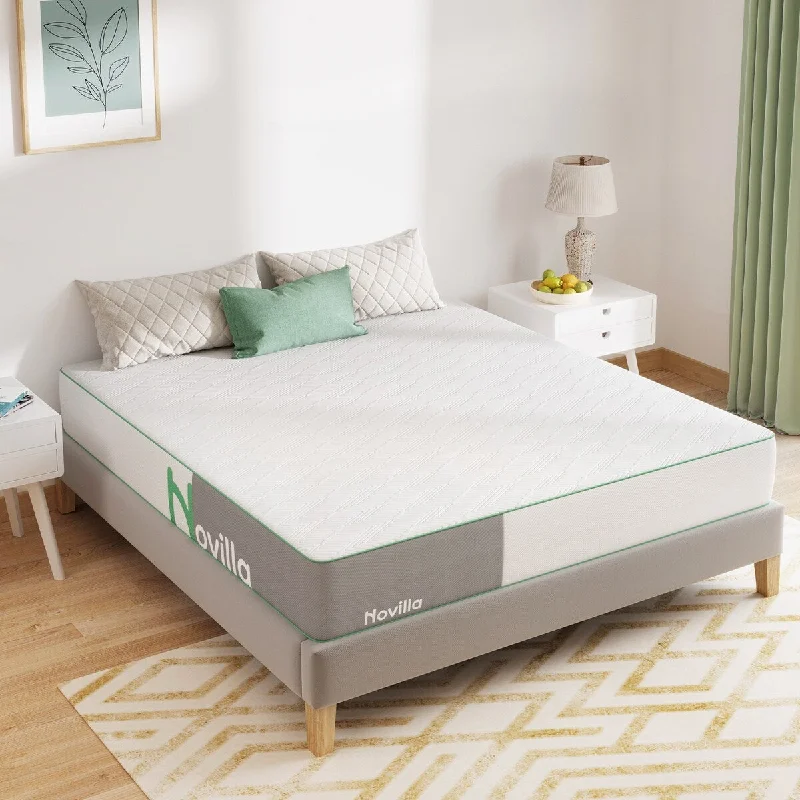 Novilla 10-inch Medium Cooling Gel Memory Foam Mattress in a Box