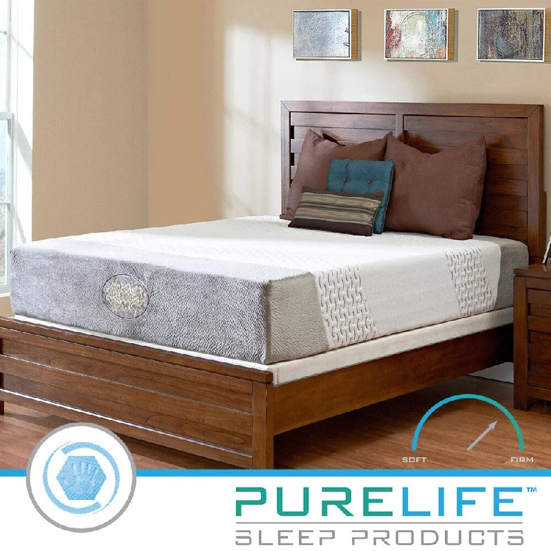 Purelife Harmony Hybrid 12-inch Queen-size Gel Memory Foam Mattress