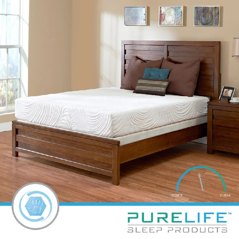 Purelife Inspire PureGel Plus Gel 10-inch Full-size Gel Memory Foam Mattress