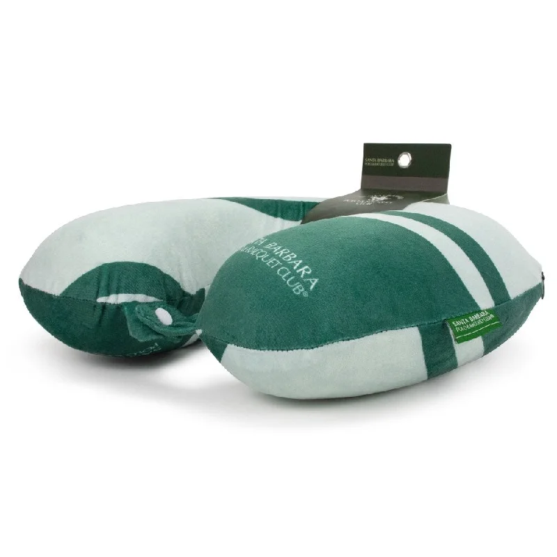 Santa Barbara Polo & Racquet Club Memory Foam Travel Neck Pillow