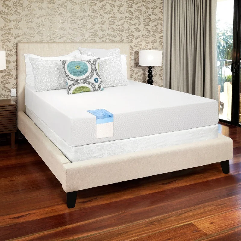 Select Luxury 10-inch California King-size Gel Memory Foam Mattress