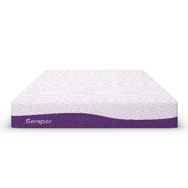 Sersper 12 -inch Gel-Infused Memory Foam Mattress,Mideum Firmness,for Adjustable Frame