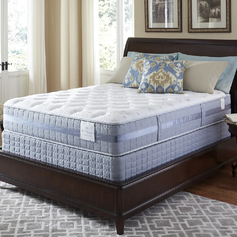 Serta Perfect Sleeper Majestic Retreat Plush Queen-size Mattress and Foundation Set