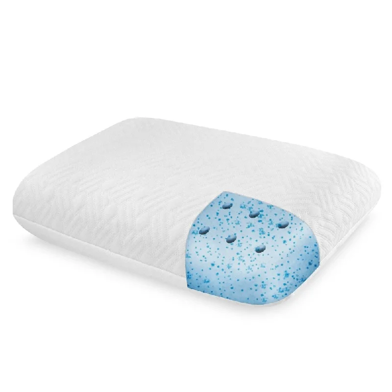 Sharper Image Conventional Gel Infused Memory Foam Pillow