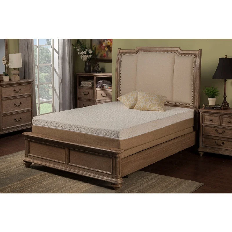 Sleep Zone Hermosa 8-inch Queen-size Memory Foam Mattress