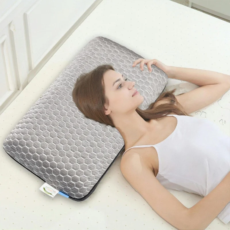 Soft and Supportive Pillows for Back, Stomach and Side Sleepers - N/A