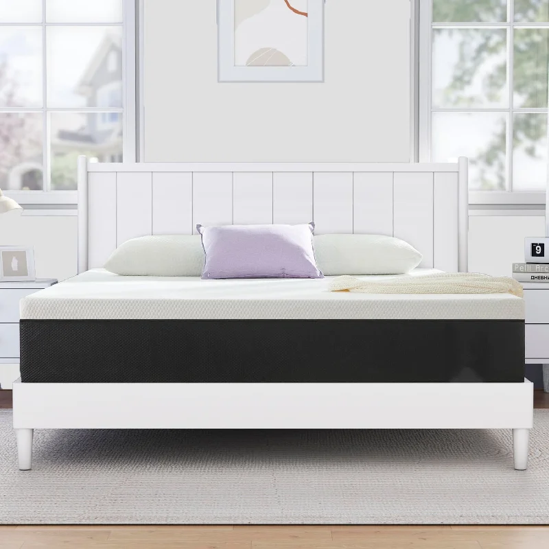 Stiku 10 inch Medium Memory Foam Mattress, Mattress in a box