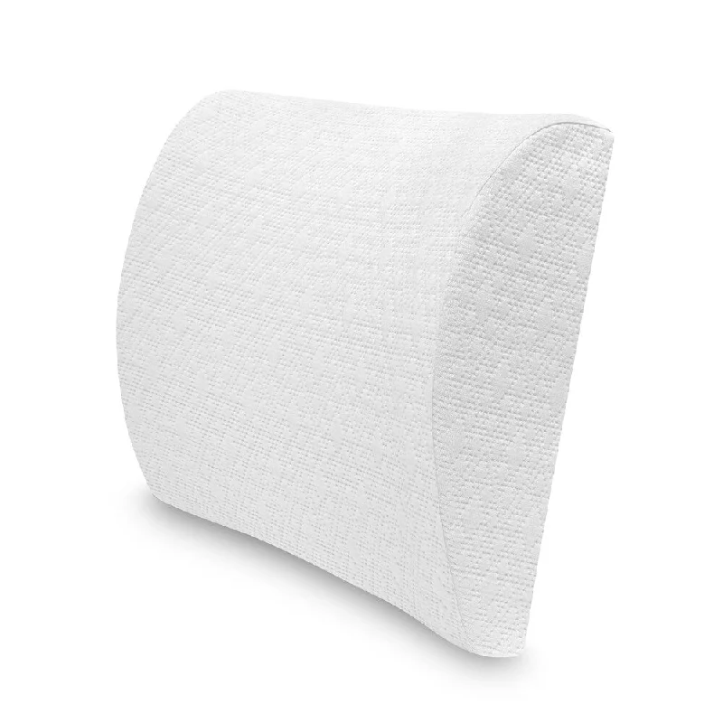 SwissLux Lumbar Memory Foam Accessory Pillow