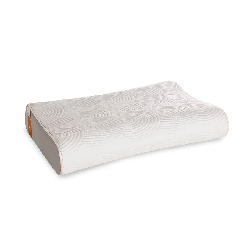 TEMPUR-Contour Side-to-Side Memory Foam Pillow - White