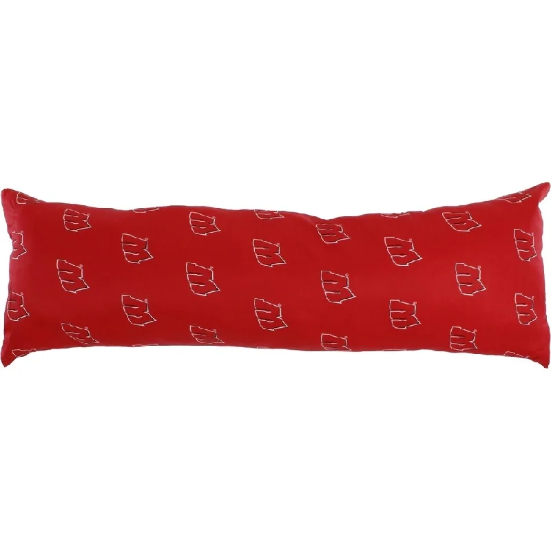 Wisconsin Badgers Big Comfy Body Pillow - 20" x 60"