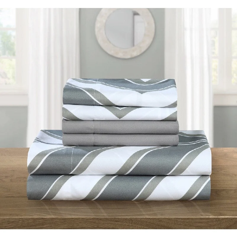 Chic Home 12-Piece Asher Sheet Set