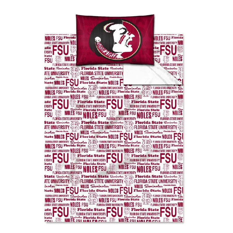 COL 820 Florida State 'Anthem' Twin-size Sheet Set