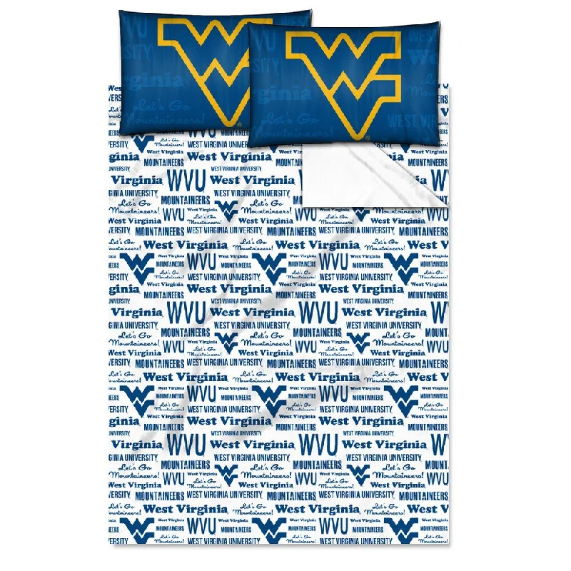 COL 821 West Virginia 'Anthem' Full-size Sheet Set