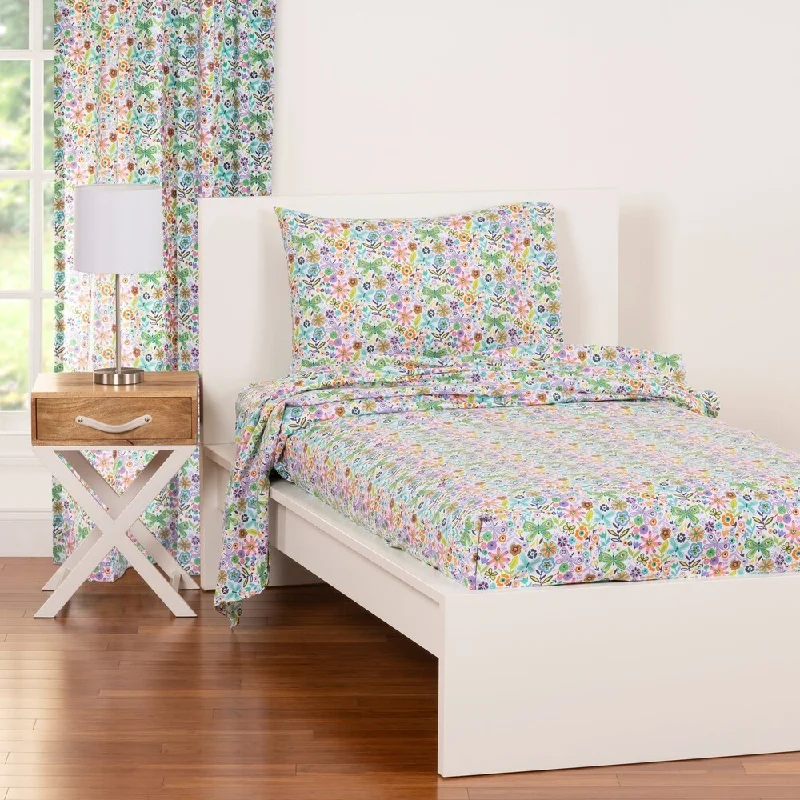 Crayola Butterfly Garden Sheet Set