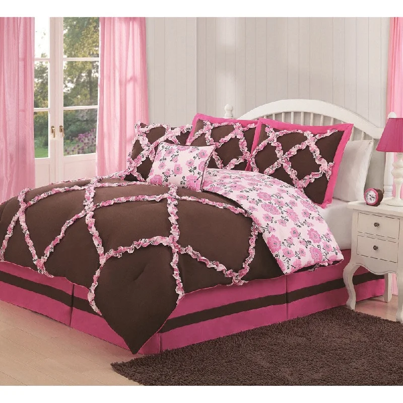 Farrah 6-piece Reversible Comforter Set