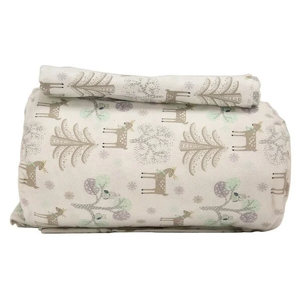 Habitat Kids Collection Flannel Winter Whimzy Sheet Set