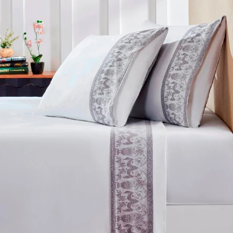 Jacquard Sheet Set King Starlight