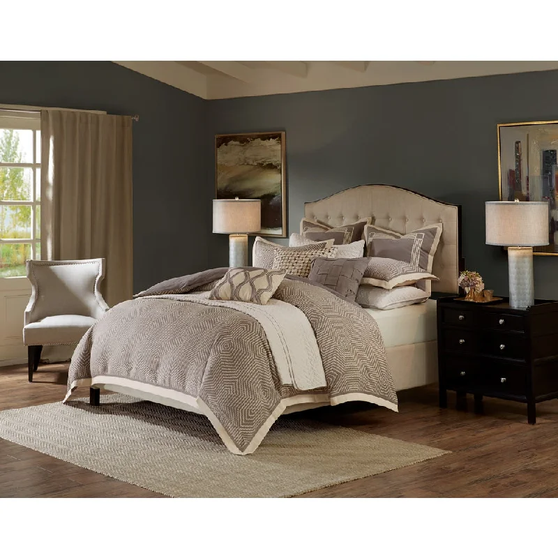 Madison Park Signature Shades of Grey Jacquard Comforter Set