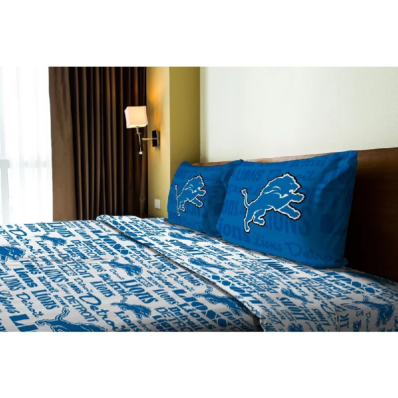 NFL 821 Lions Full Sheet Set Anthem