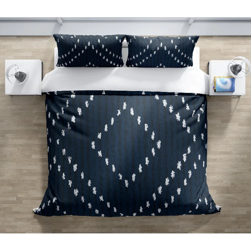 PARSON NAVY Duvet Cover By Kavka Designs