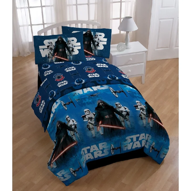 Star Wars Ep7 Force Awakens 3 Piece Twin Sheet Set