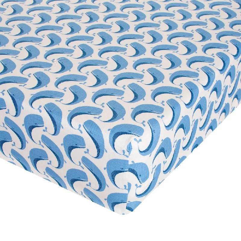 Whale of a Time Fitted Sheet - N/A