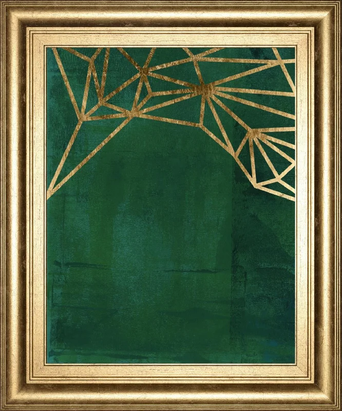 22x26 Jungle Web II By Jacob Green - Green