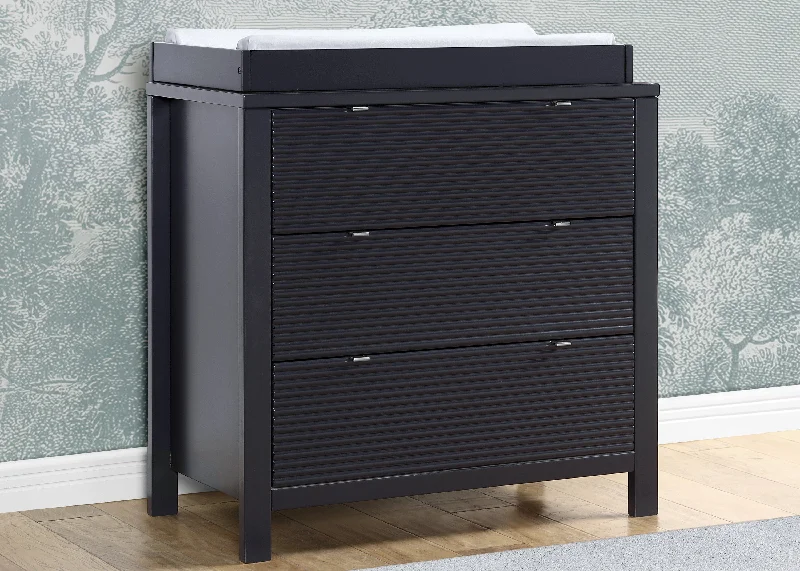 Cassie 3 Drawer Dresser with Changing Top