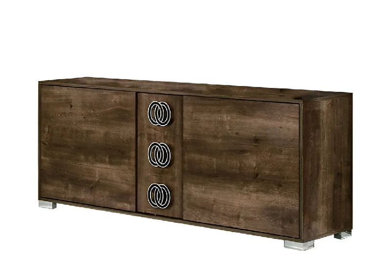 Drawer Double Dresser - Brown