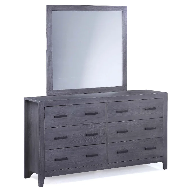 Palm Harbour 6 Drawer Dresser - Grey