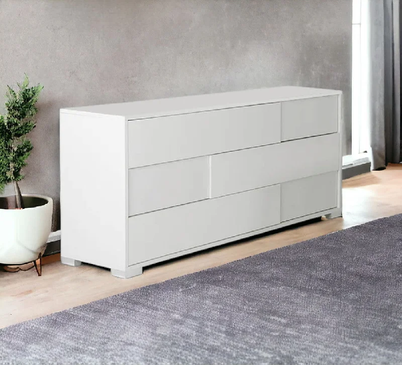 Three Drawer Dresser - White