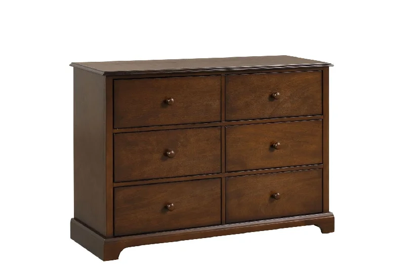 Trudy 6 Drawer Dresser - Espresso